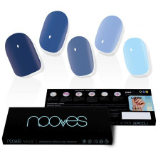 Láminas De Uñas De Gel Melancholic Heart Premium Luxe Solid 20 U