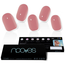 Láminas De Uñas De Gel Dusty Rose Premium Glam Cat Eye 20 U