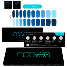 Láminas De Uñas De Gel Melancholic Heart Premium Luxe Solid 20 U