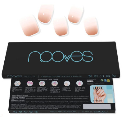 Láminas De Uñas De Gel Desert Premium Luxe Gardient 20 U