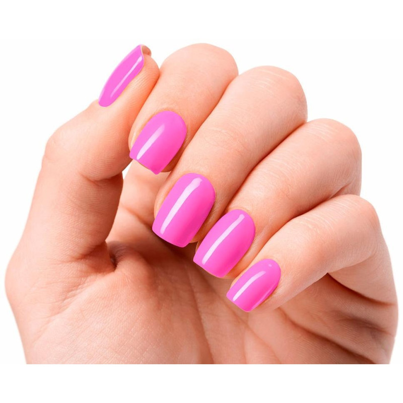 Láminas De Uñas De Gel Premium Glam Barbie Girl 20 U