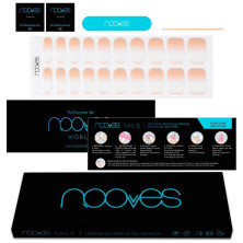 Láminas De Uñas De Gel Nude Baby Boomer Premium Luxe Gradient 20 U