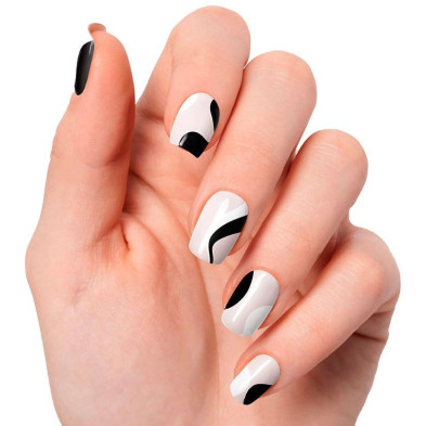 Láminas De Uñas De Gel Premium Glam So Twirl 20 U