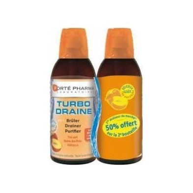 Forté Pharma Turboslim Melocotón 2X500Ml