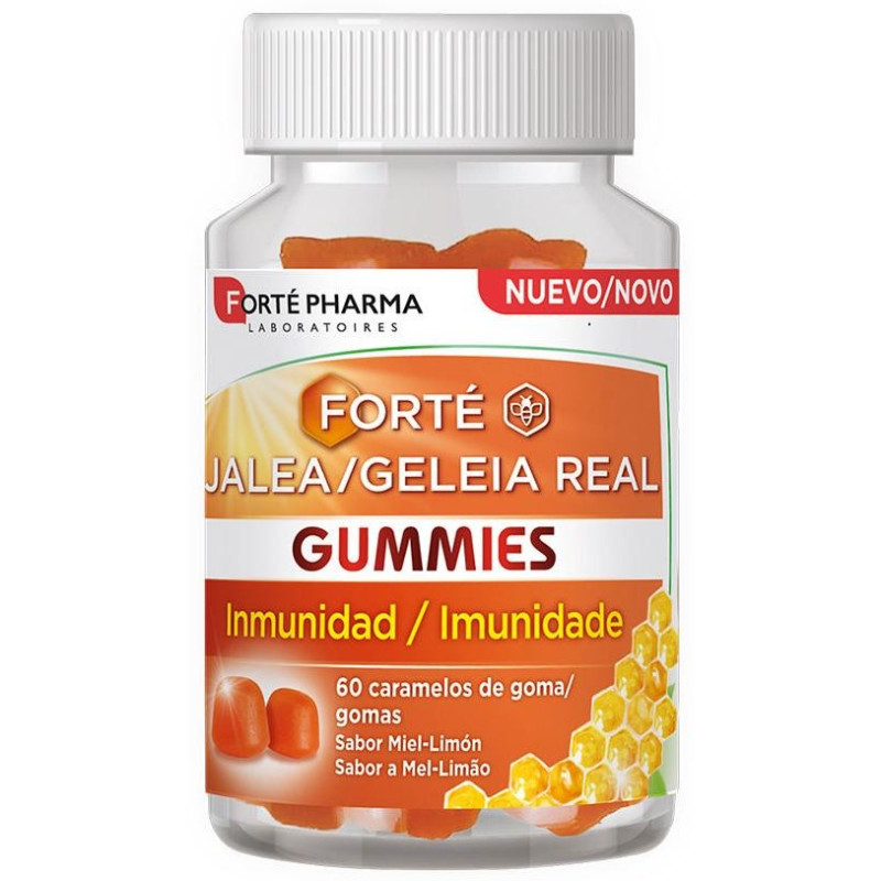 Forte Pharma Jalea Real Gummies Sabor Miel Limón 60Uds