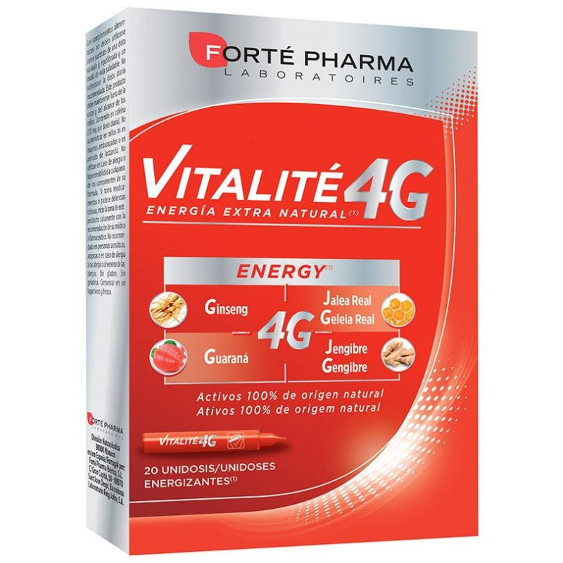 Energy Vitalite 4 10 Ml 20 Unidosis