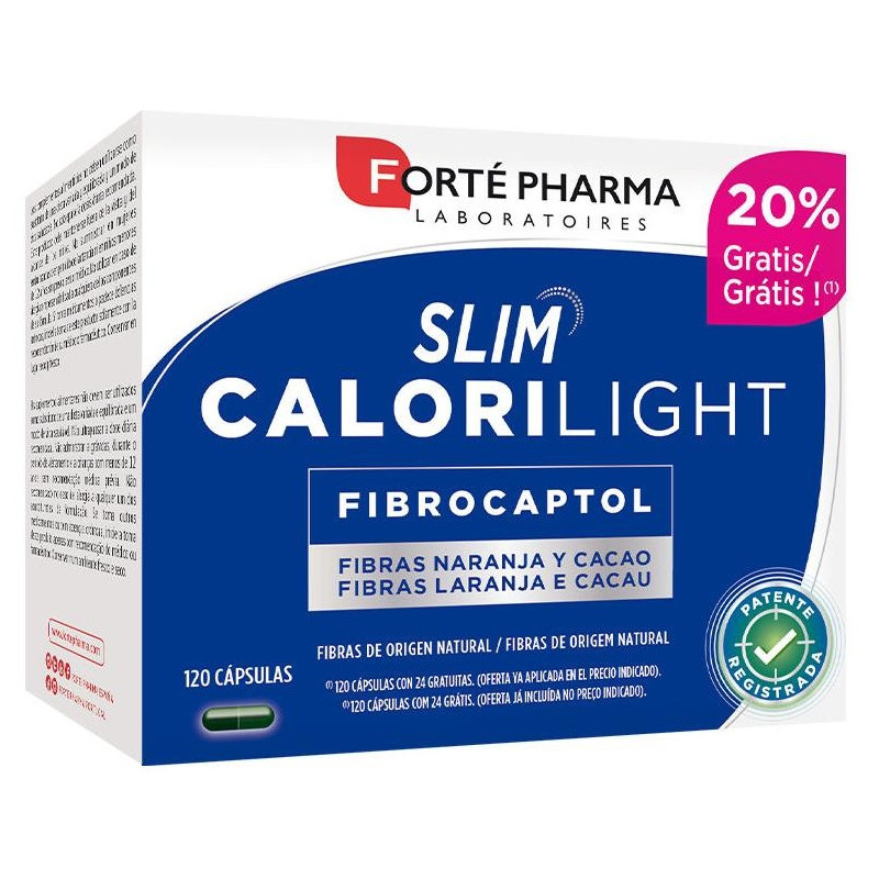 Slim Calori Light Fibrocaptol 120 Cápsulas