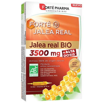 Forté Jalea Real Bio 3500 Mg Ampollas 10 X 15 Ml