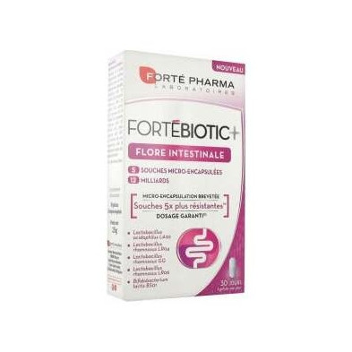 Forté Pharma Fortébiotic+ Flora Intestinal 30Caps