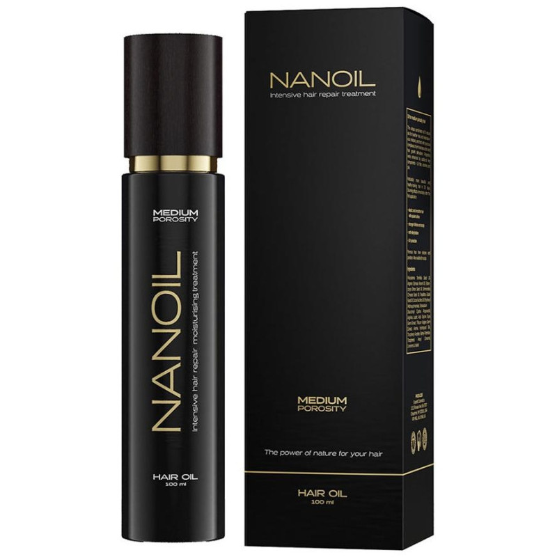 Nanoil Aceite Capilar Porosidad Media 100Ml