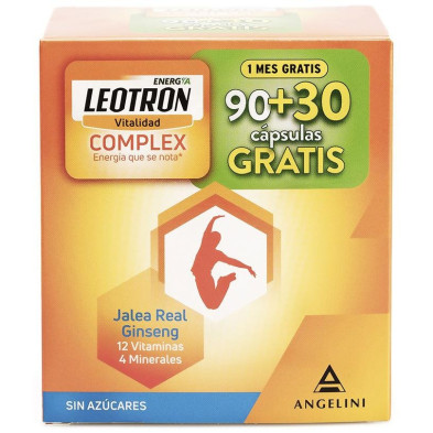 Leotron Complex Cápsulas 90 + 30 De Regalo 120 U