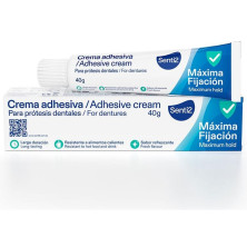 Senti2 Crema Adhesiva Máxima Fijación 40G