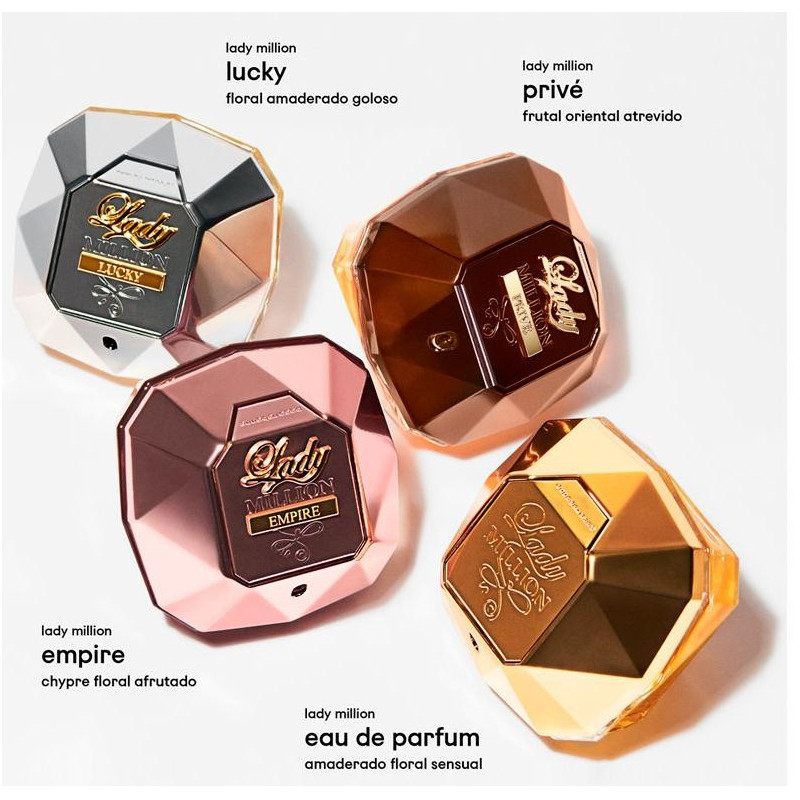 Lady Million Lucky Eau De Parfum Vaporizador 50 Ml Lady Million Lucky Eau De Parfum Vaporizador 50 Ml