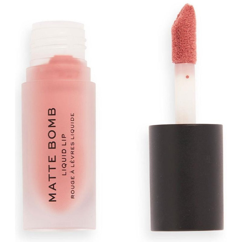 Make Up Revolution Matte Bomb Liquid Lip Fancy Pink 1Ud