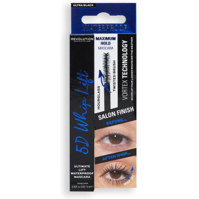 Makeup Revolution 5D Whip Lift Mascara Waterproof 12Ml