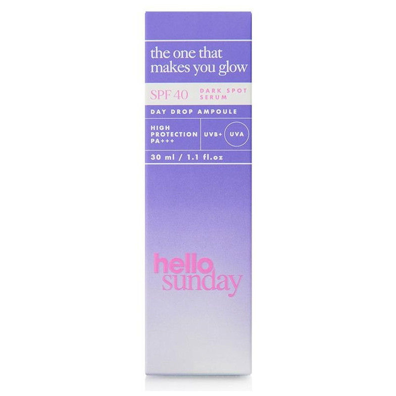 Hello Sunday The One That Makes You Glow Dark Spot Sérum Spf40 30Ml