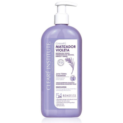 Clearé Institute Champú Matizador Violeta 400Ml