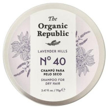 The Organic Republic Champú Sólido Para Pelo Seco 70G