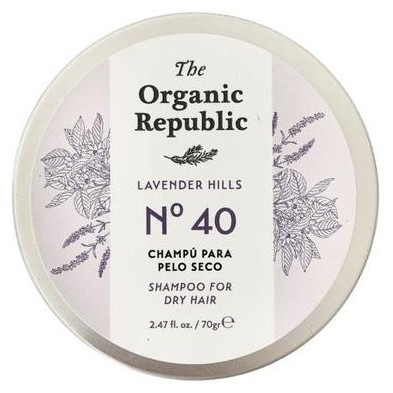 The Organic Republic Champú Sólido Para Pelo Seco 70G
