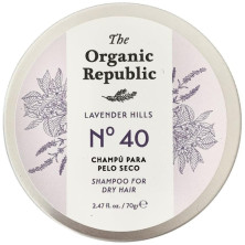 The Organic Republic Champú Sólido Para Pelo Seco 70G