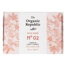The Organic Republic Jabón Sólido Rosa Mosqueta 100G