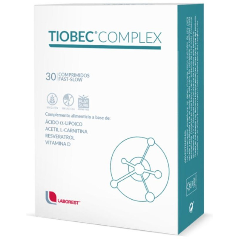 Tiobec Complex Comprimidos Fast-Slow 30 U