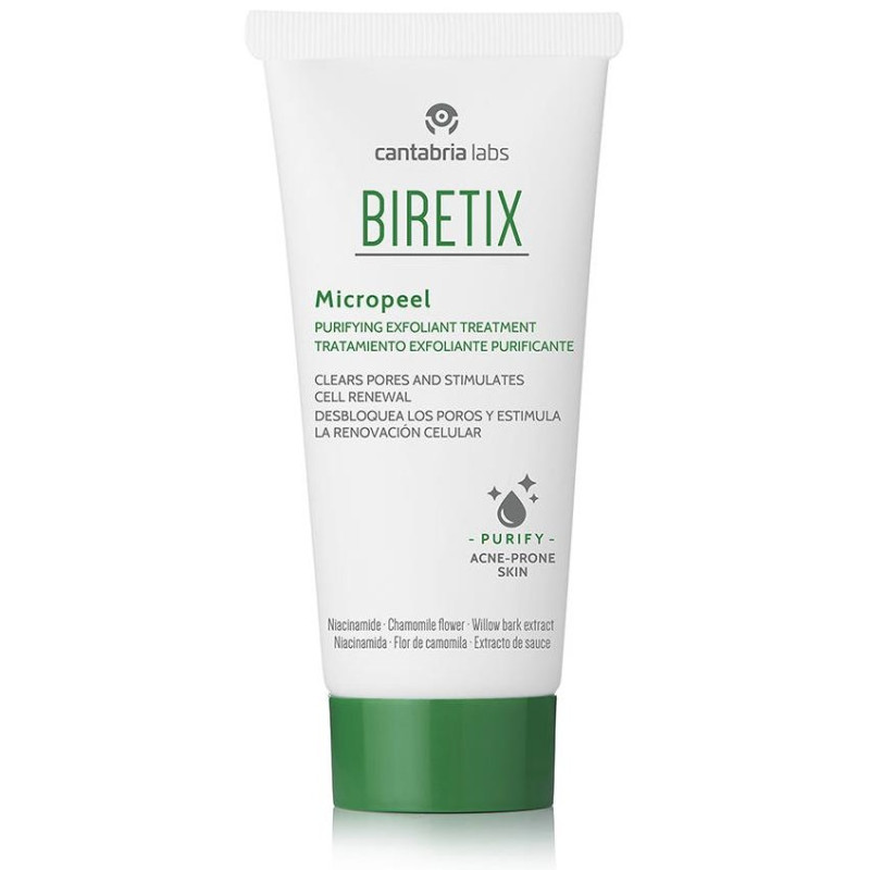 Biretix Micropeel Tratamiento Exfoliante Purificante 50Ml