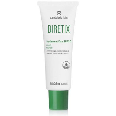 Biretix Hydramat Day Spf30 Fluido Matificante Hidratante 50Ml