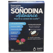 Angelini Natura Soñodina 30 Comprimidos Bicapa