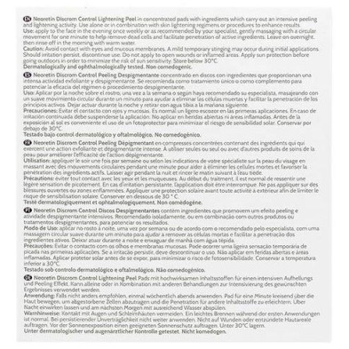 Neoretin Discrom Control Peeling Despigmentante 6Uds