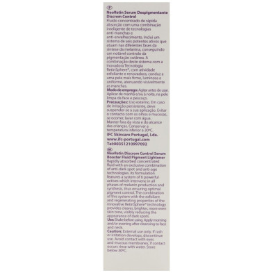 Neoretin Discrom Control Sérum Booster Fluid Despigmentante 30Ml