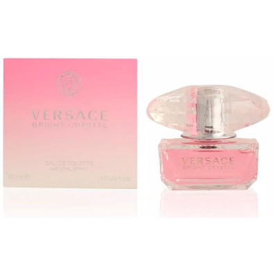 Versace Bright Crystal Eau De Toilette 50Ml Vaporizador