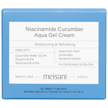 Meisani Niacinamide Cucumber Aqua Gel Cream 50Ml