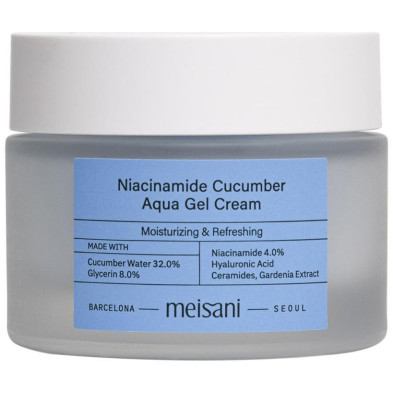 Meisani Niacinamide Cucumber Aqua Gel Cream 50Ml