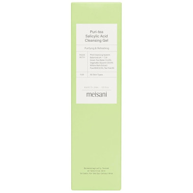 Meisani Puri,Tea Salicylic Acid Cleansing Gel 150Ml