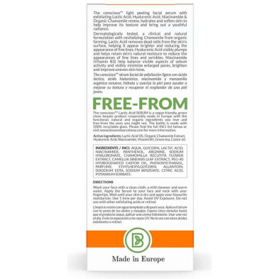 Lactic Acid Light Peeling Renewal Serum Organic Chamomile 30 Ml