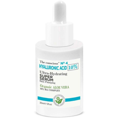 Hyaluronic Acid Ultra-Hydrating Super Serum Organic Aloe Vera 30 Ml