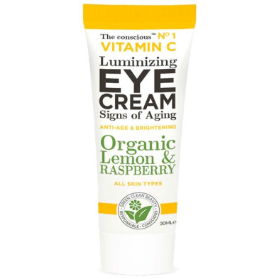 Vitamin C Luminizing Eye Cream Organic Lemon Y Raspberry 30 Ml