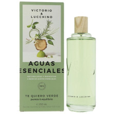 Aguas Esenciales V Y L Te Quiero Verde Eau De Toilette Vaporizador 250 Ml