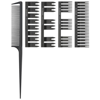 Lussoni Juego De Peines 500 Lote 5 Pz