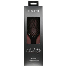 Lussoni Natural Style Wooden Oval Hairbrush 1Ud