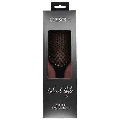 Lussoni Natural Style Wooden Oval Hairbrush 1Ud