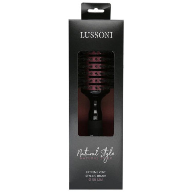 Lussoni Natural Style Wooden Round Brush 50Mm 1Ud