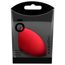 Kashōki Olive Cut Makeup Sponge Red 1Ud