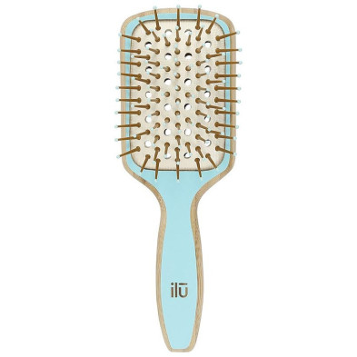 Ilū Bamboom! Hairbrush Paddle Ocean Breeze 1Ud