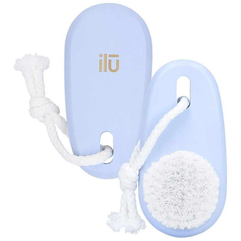 Ilū Bamboom Brocha Limpieza Facial True Blue 1Ud