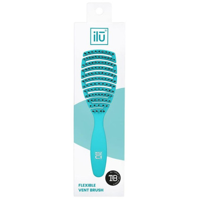 Ilū Flexible Vent Brush Ocean Blue 1Ud
