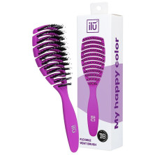 Ilū Flexible Vent Brush Purple 1Ud