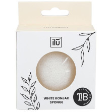 Ilū Konjac Sponge White 1Ud