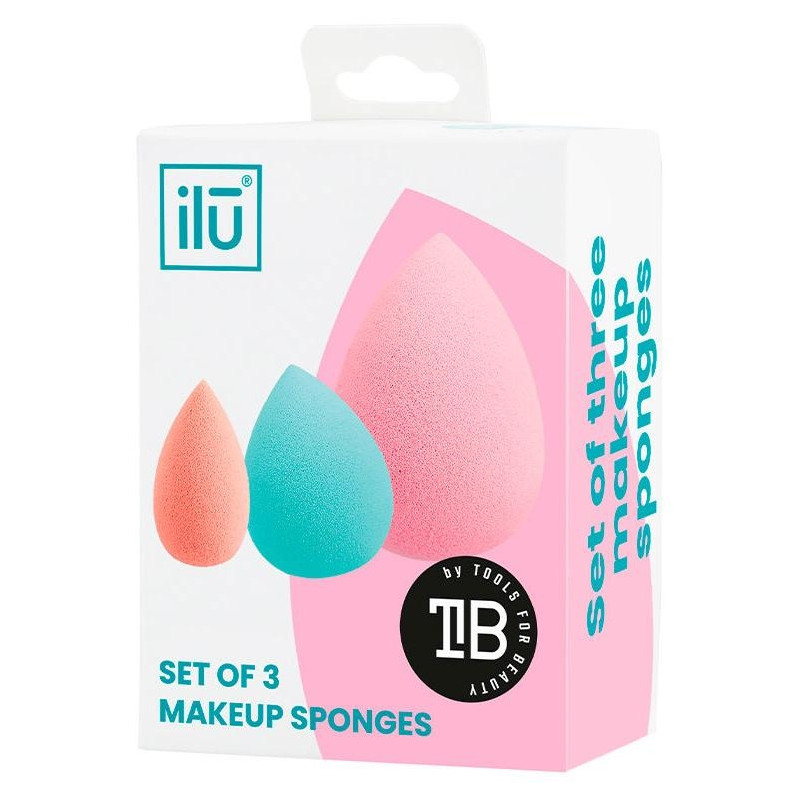 Ilū Sponges Mini Medium Large Set 3Uds
